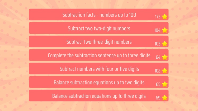 Third grade Math - Subtraction screenshot-0