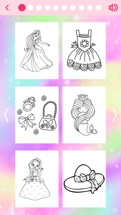Screenshot #1 pour Livre de coloriage de poupée