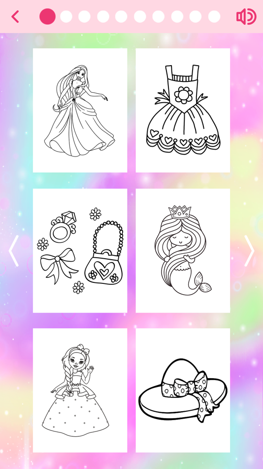 Doll Dress Coloring Book - 1.0 - (iOS)