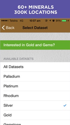 Digger's Map: Find Minerals screenshot 2