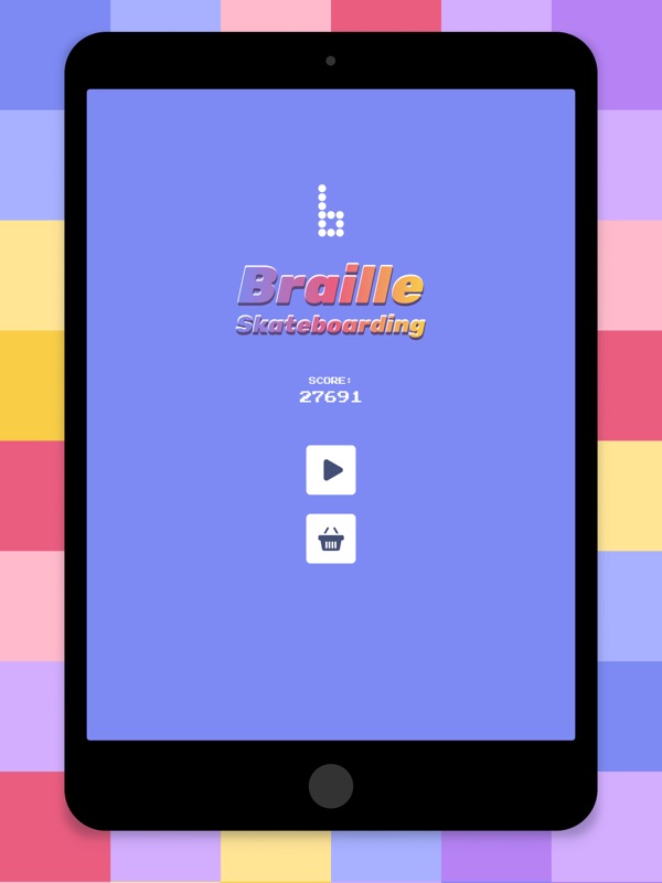 Braille Skate Game screenshot 8