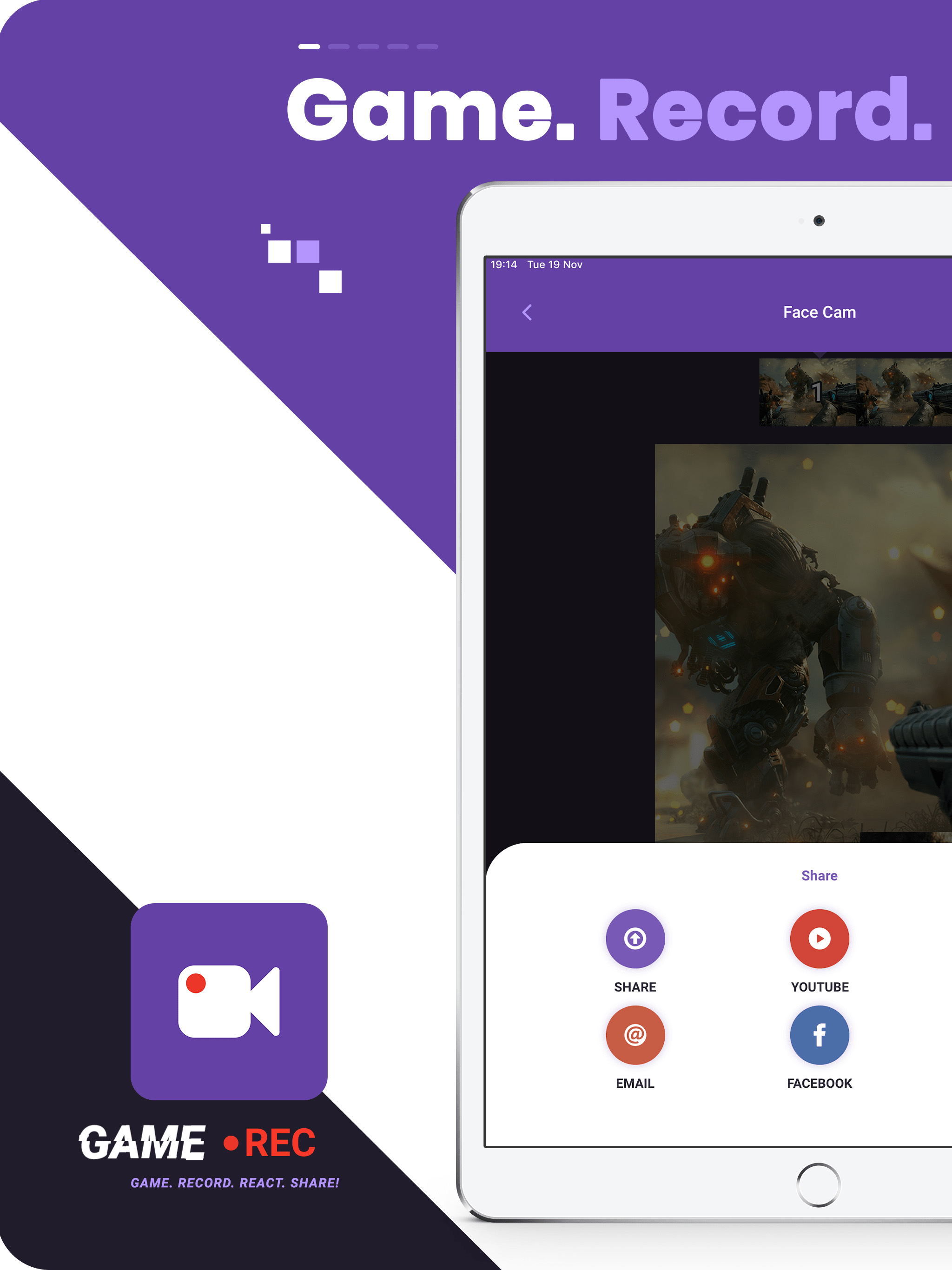 Game Rec Games Screen Recorder