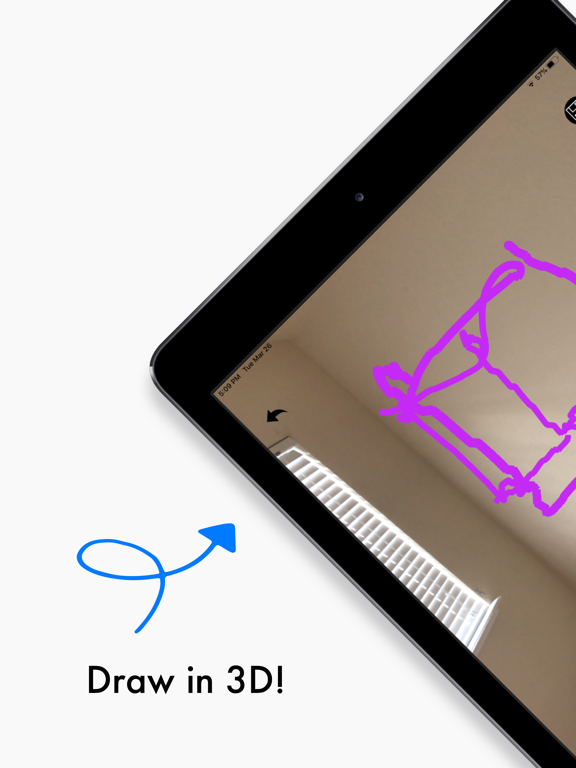ARtist - 3D drawing iPad screenshot