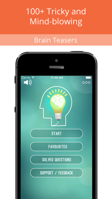 Brain Teasers - Thinking Games Screenshot