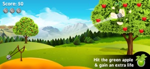 Apple Shooter Knockdown screenshot #3 for iPhone