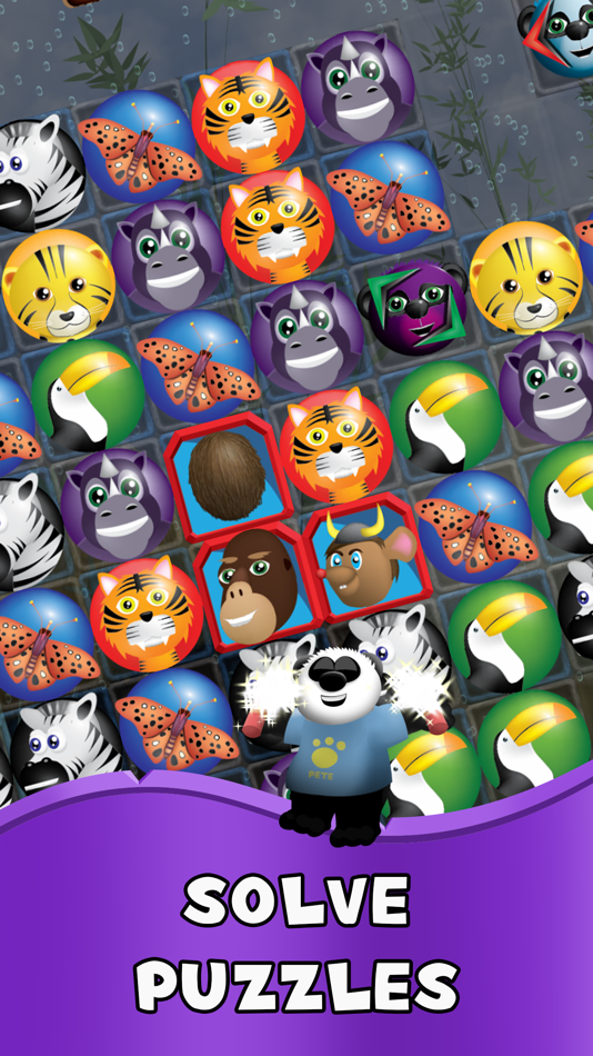 #3. Pandamonium: New Match 3 Game (iOS) Podle: Create Neptune