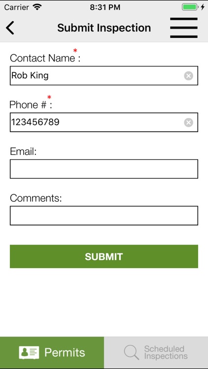 Palo Alto Inspection Request screenshot-6