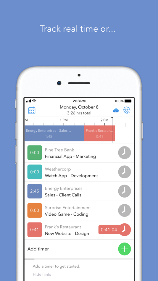 #5. Hours Time Tracking (macOS) 由: Hours, LLC