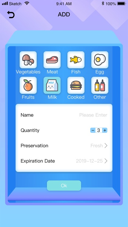 Refrigerator food