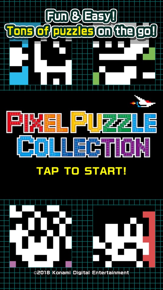 #5. PIXEL PUZZLE COLLECTION (iOS) 由: KONAMI