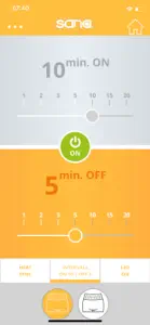 sana heat app screenshot #3 for iPhone