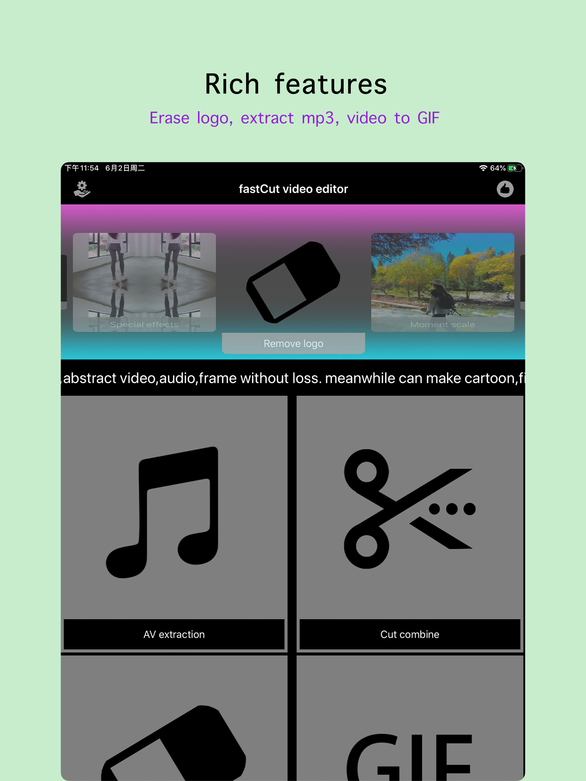fastCut - video editor & maker screenshot 8