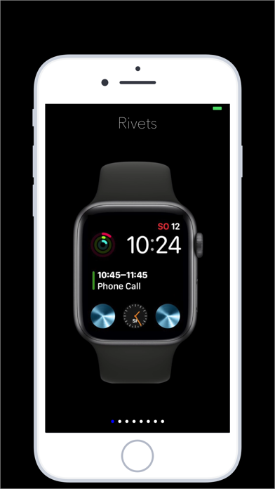 Rivets - rugged watch faces Screenshot