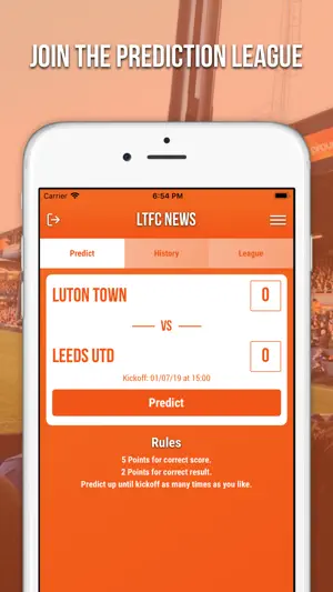 LTFC News App screenshot 2
