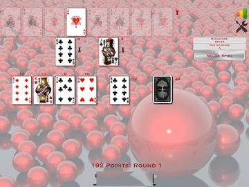 Rouge-Noire Royal Solitaire iPad screenshot