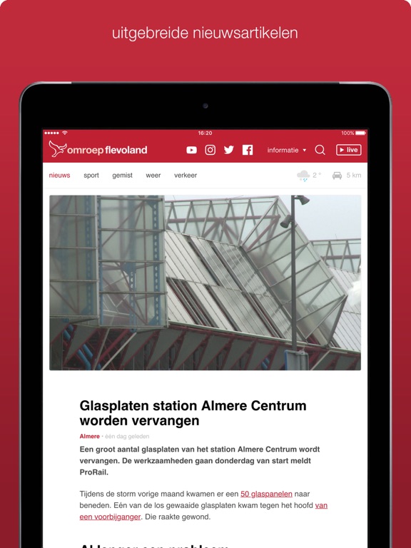 Screenshot #6 pour Omroep Flevoland