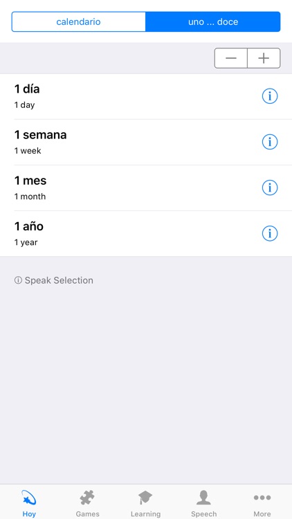 Learn Spanish - Calendar 2019