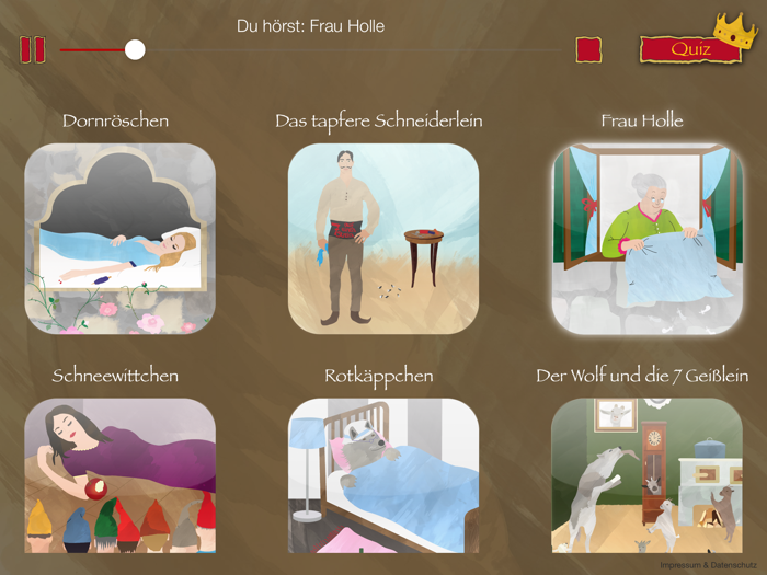 Grimms Märchen - als Hörbuch