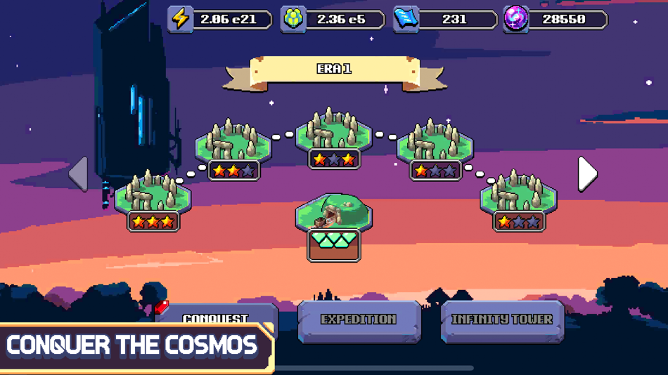 #5. Cosmos Quest (iOS) By: Kongregate