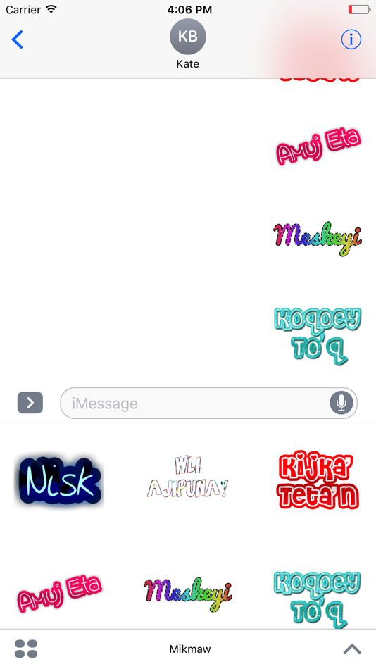 L'nu Stickers - 1.1 - (iOS)