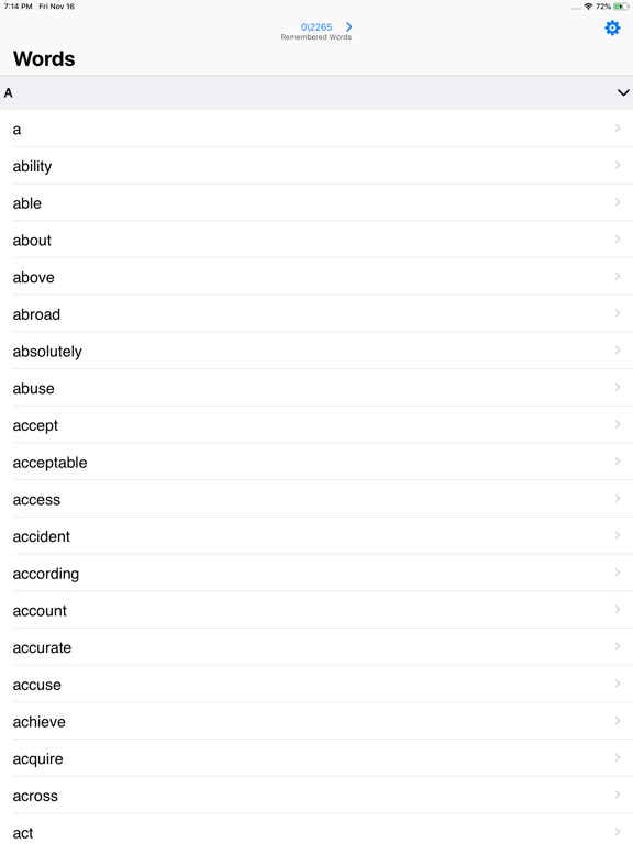 Screenshot #5 pour All English Words