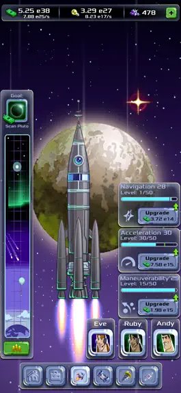 Game screenshot Idle Space Company apk