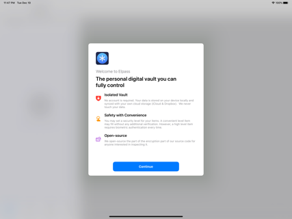 Elpass screenshot 6