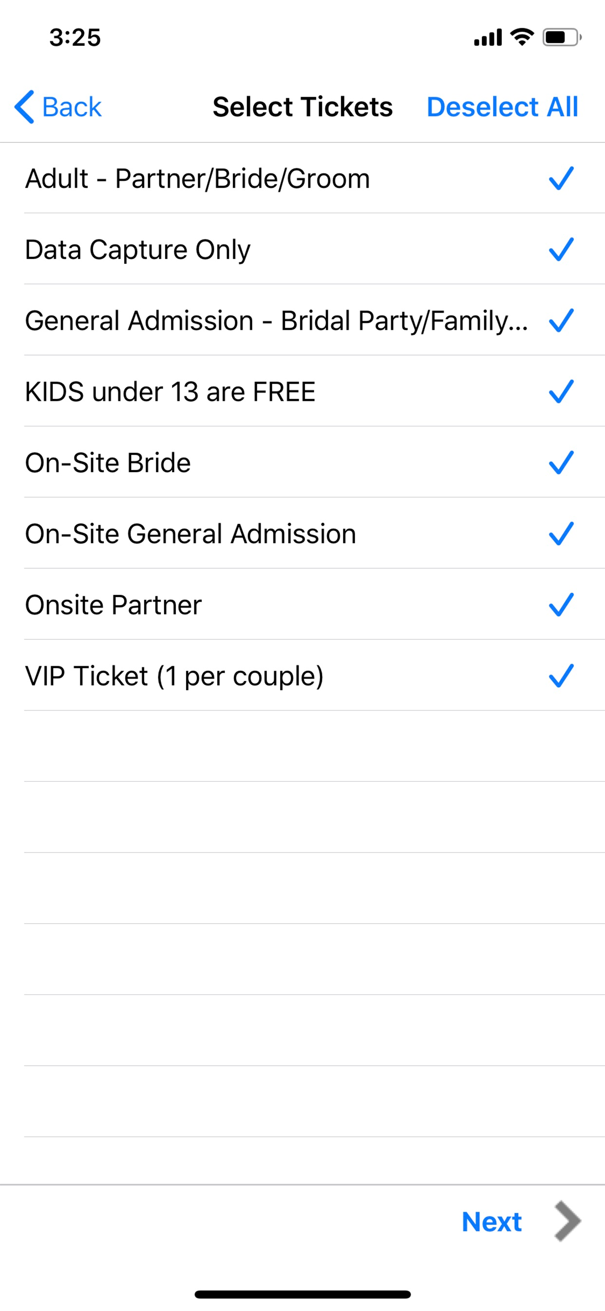 EventsPass CheckIn screenshot 3