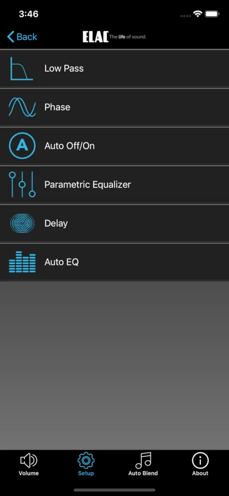 In Wall Sub Control