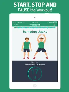 7 Minutes Workout & Exercises iPad image 2