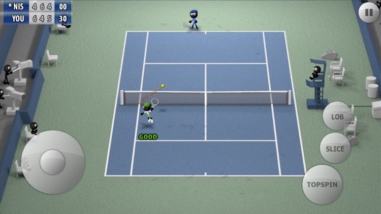 Stickman Tennis - Career screenshot-3