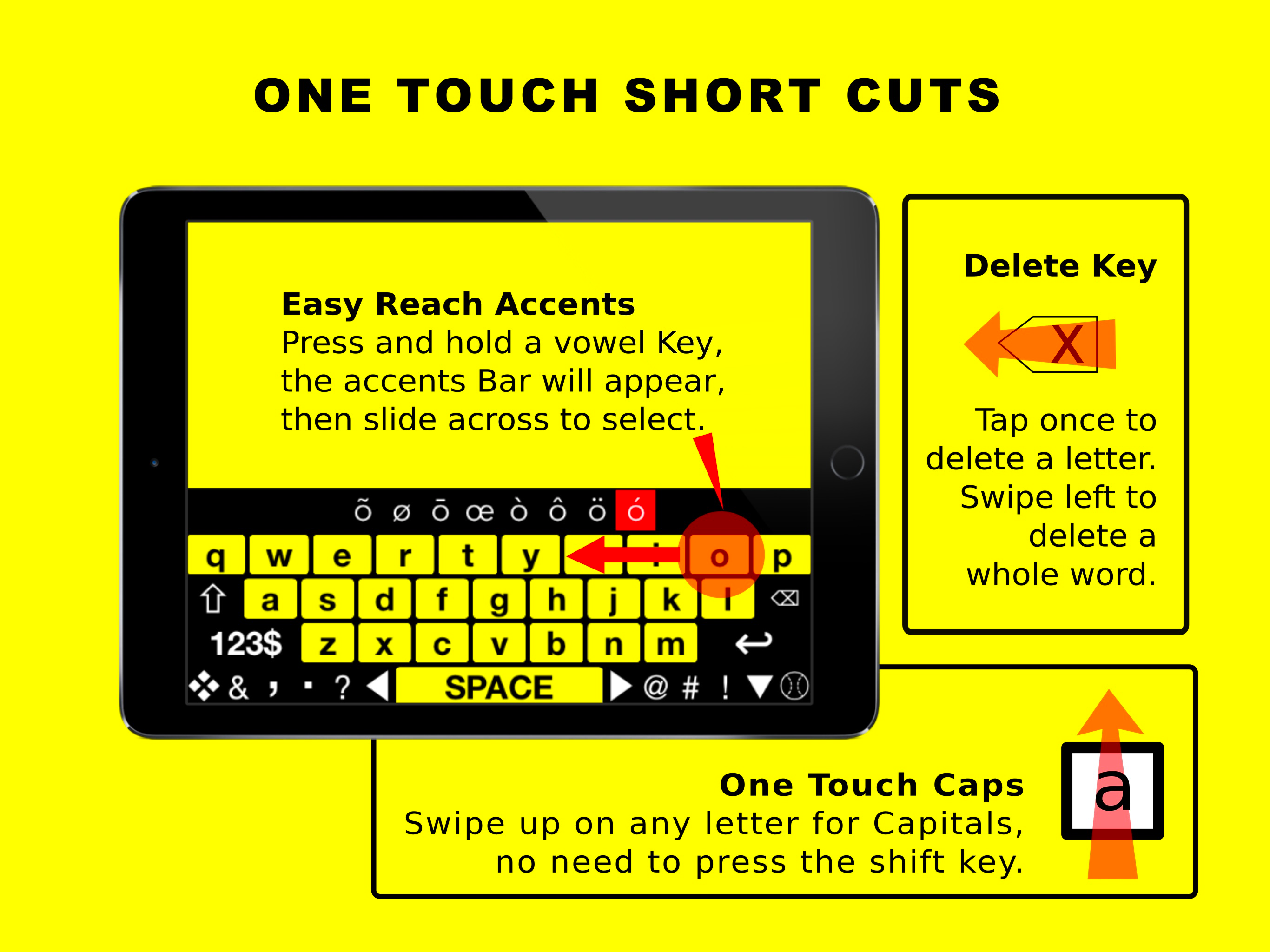 Big Keys Low Vision Keyboard screenshot 3