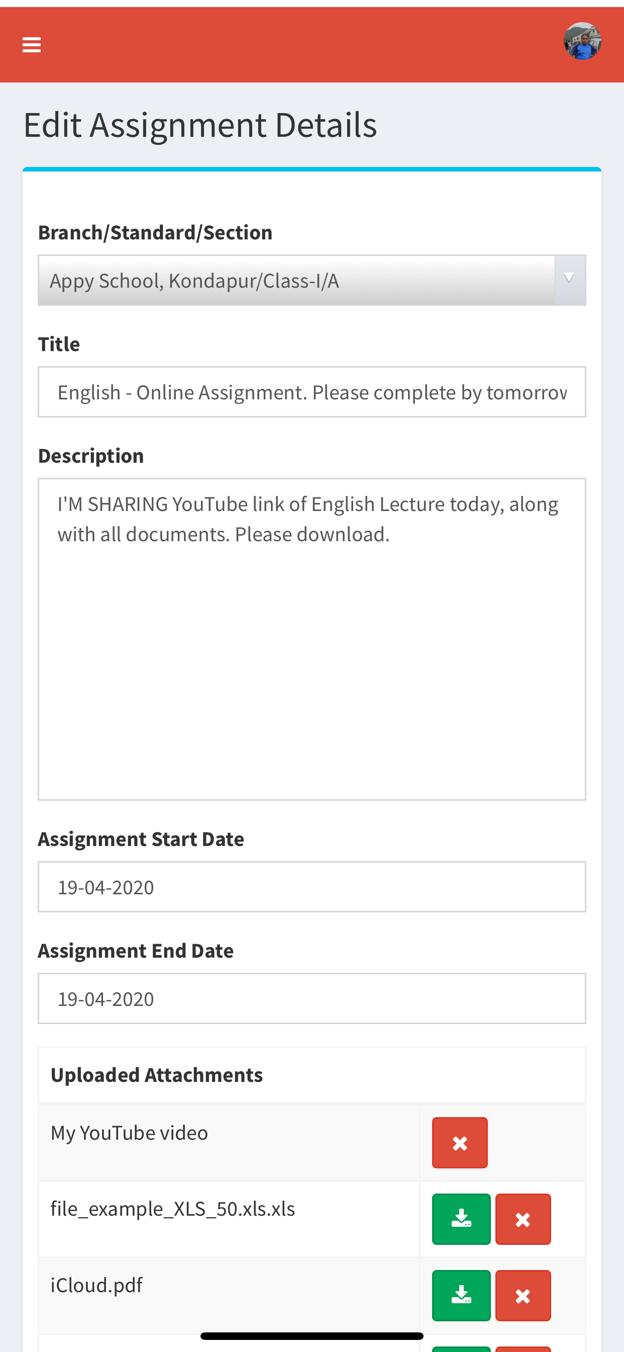 Appy School Staff screenshot 4