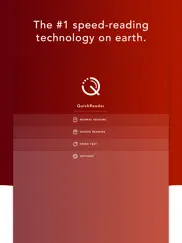 quickreader - speed reading ipad images 1