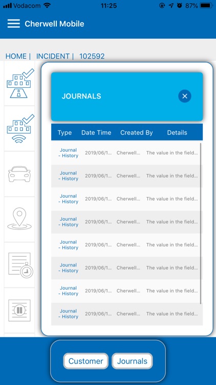 Cherwell Mobile For BGL screenshot-6