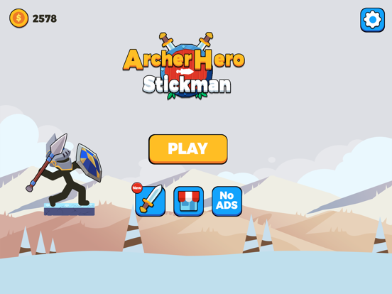 Screenshot #4 pour Stickman Archer Hero
