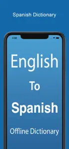 Spanish Dictionary &Translator screenshot #1 for iPhone