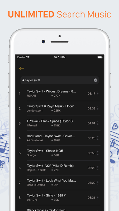 iMusic - Stream & Play Music Screenshot