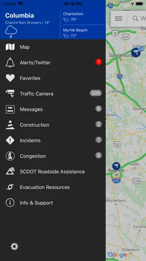 511 South Carolina Traffic screenshot 3