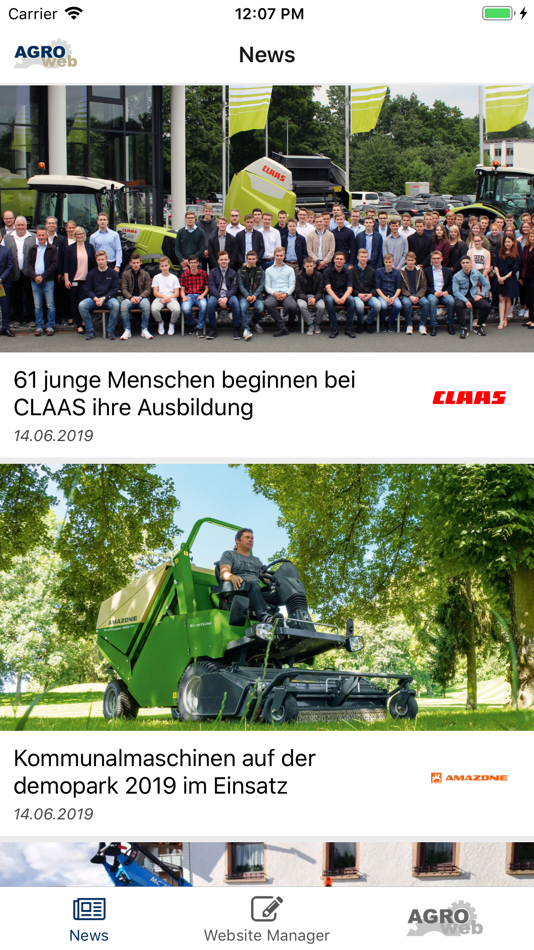#1. AGROweb (iOS) 由: pixel-kraft GmbH