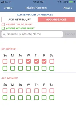 Game screenshot Injury Tracking hack