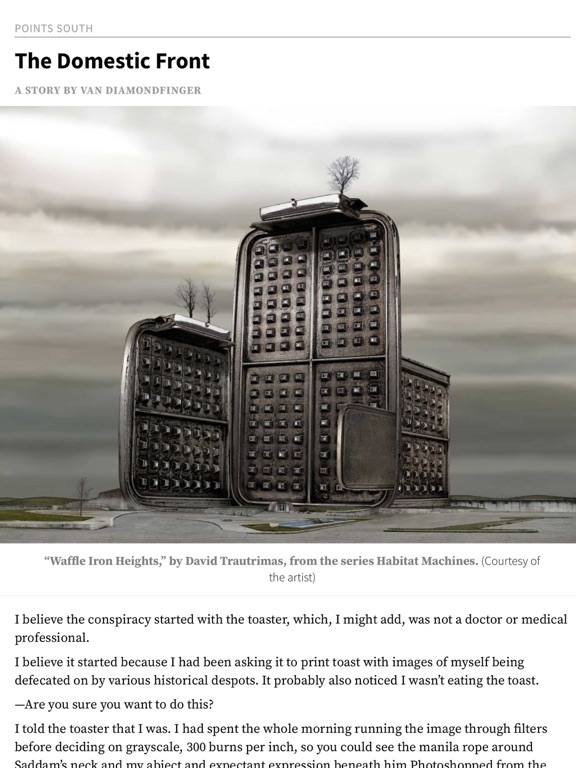 Oxford American iPad screenshot 4 - Book app