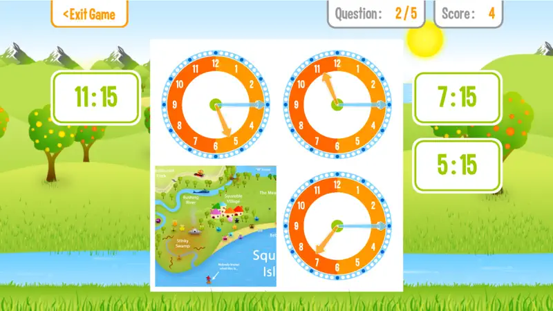 Squeebles Tell The Time screenshot 4 of 10