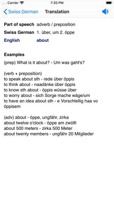 Swiss German Dictionaryのおすすめ画像3