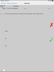 english vocabulary quizzes ipad resimleri 3