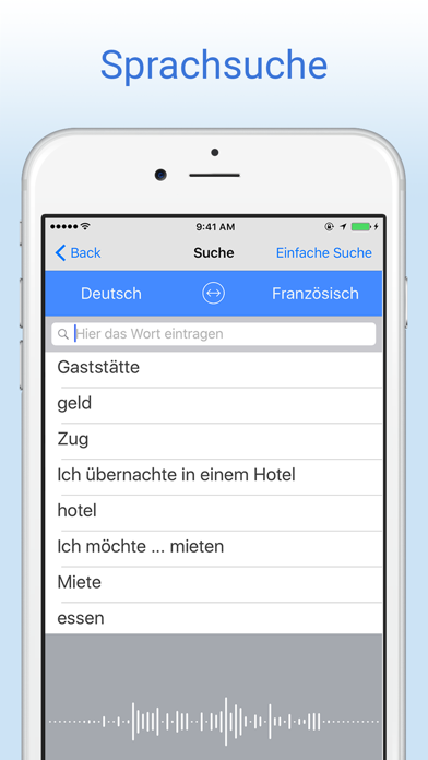 Screenshot #2 pour Deutsch–Französisch Wörterbuch