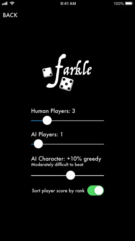 Farkle Game