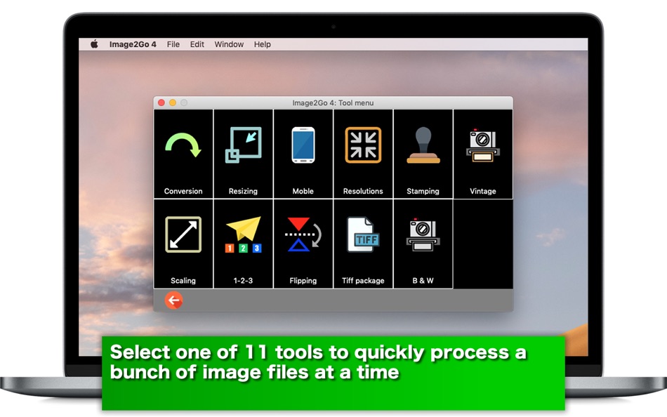 #1. Image2Go 4 (macOS) By: Tomoyuki Okawa