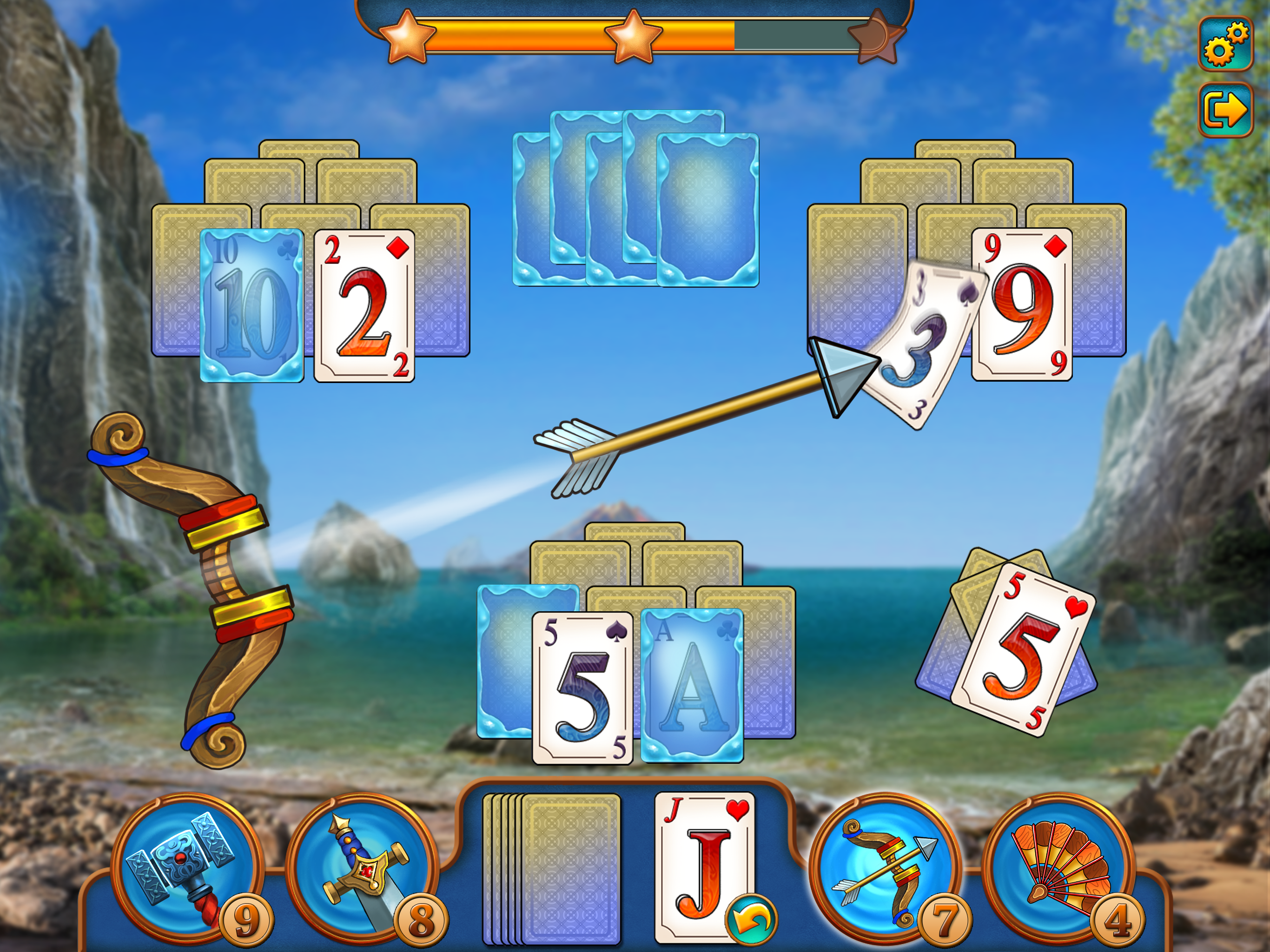 Magic Tri Peaks Solitaire Live screenshot 5