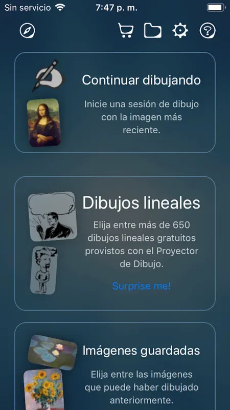 Proyector de Dibujo screenshot 7 of 10